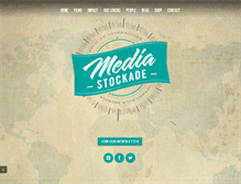 Tablet Screenshot of mediastockade.com
